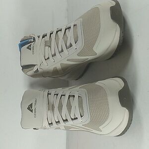 New, OzarkTrail Leather Waterprook Gray and Green Size 11.5 High Top Sneakers.